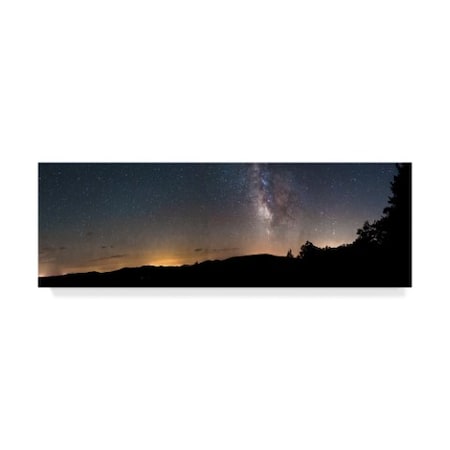 Brenda Petrella Photography Llc 'Galaxy On The Horizon' Canvas Art,16x47